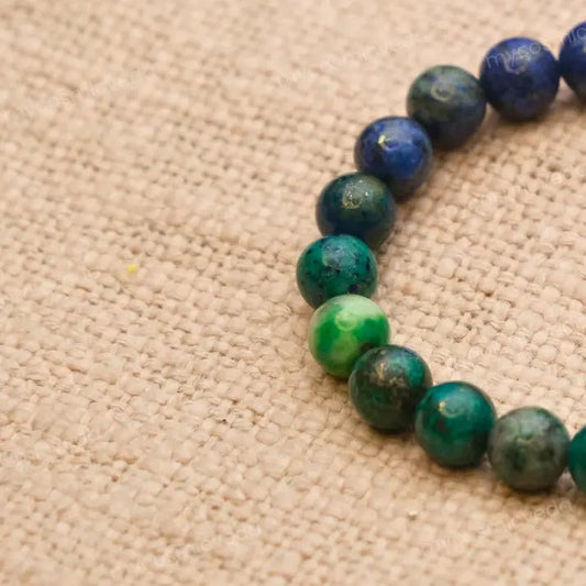 Azurite Bracelet – Intuition, Focus & Inner Wisdom