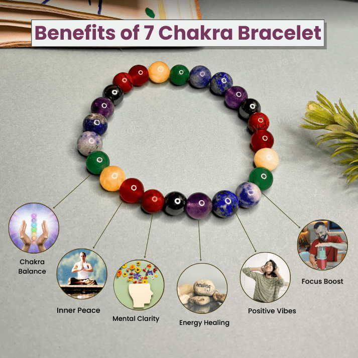 Benefits of 7 Chakra Bracelet for emotional healing and spiritual growth