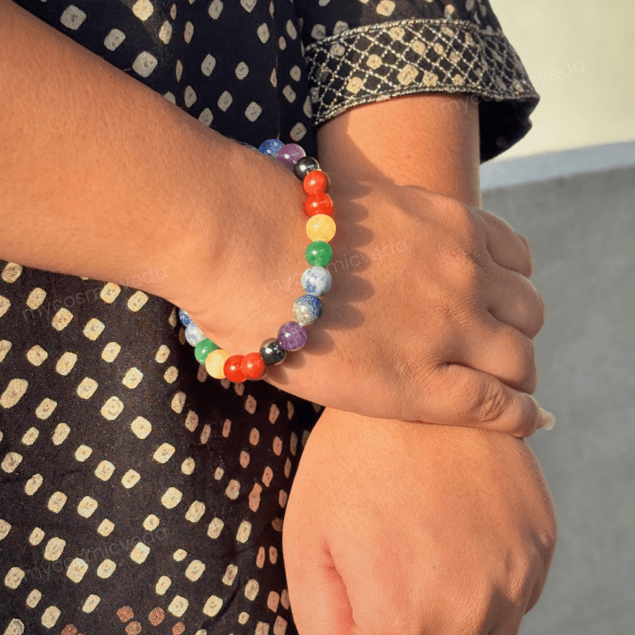 Original Chakra bracelet for womens mental clarity and hormonal balance