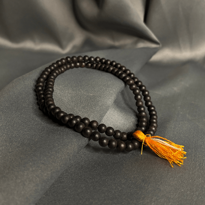 Natural Unpolished Karungali Malai