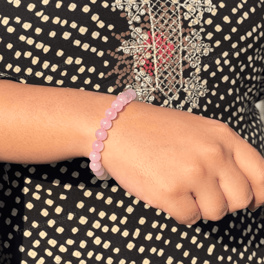 Rose Quartz Crystal Jewelry for women