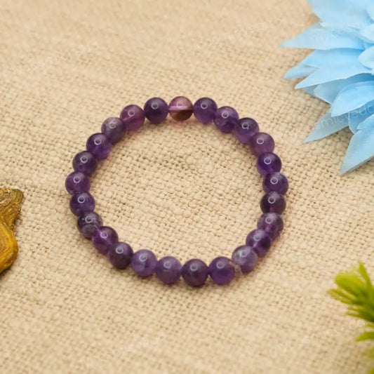 Amethyst Stress Relief Bracelet: Promote Calm and Spiritual Growth