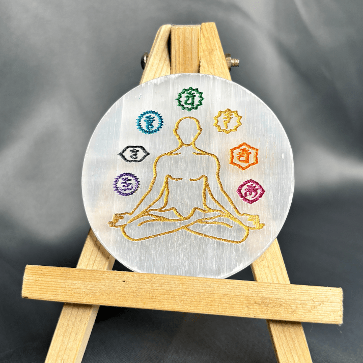 Selenite Crystal Charging Plate